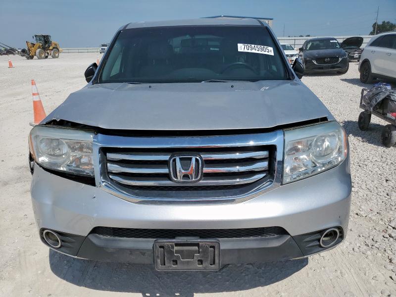 5FNYF3H54CB005422 - 2012 HONDA PILOT EXL Сріблястий фото 5