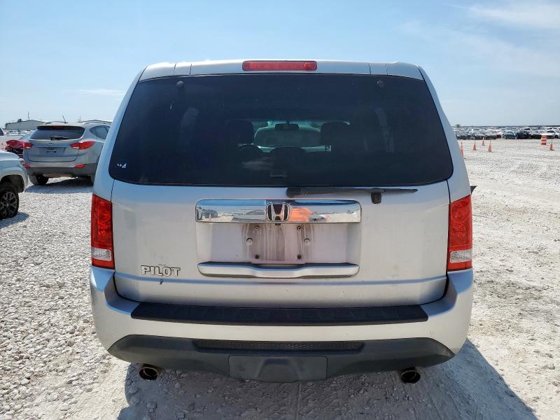 5FNYF3H54CB005422 - 2012 HONDA PILOT EXL Сріблястий фото 6