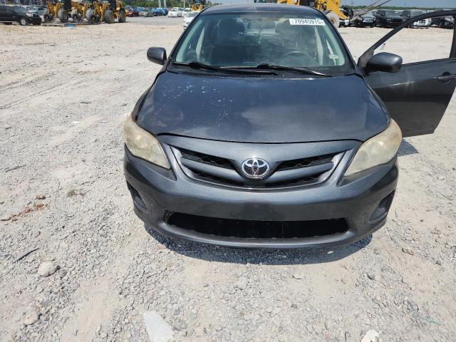 2T1BU4EE7BC721708 - 2011 TOYOTA COROLLA BASE CHARCOAL photo 11