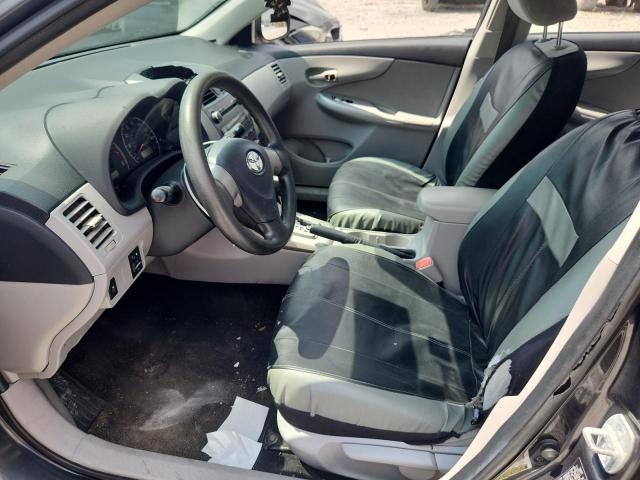 2T1BU4EE7BC721708 - 2011 TOYOTA COROLLA BASE CHARCOAL photo 7