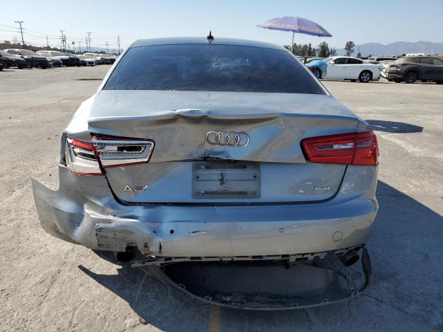 WAUGFAFC7FN022140 - 2015 AUDI A6 PREMIUM PLUS SILVER photo 6