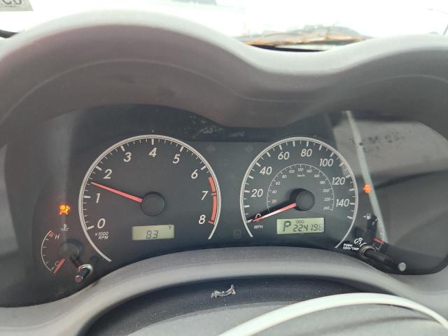 1NXBU4EE4AZ230266 - 2010 TOYOTA COROLLA BASE Gümüş foto 9