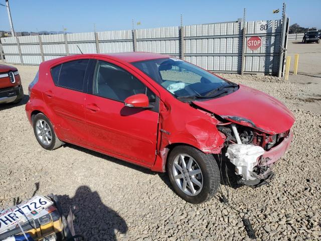 JTDKDTB37D1545280 - 2013 TOYOTA PRIUS C 红色 照片 4