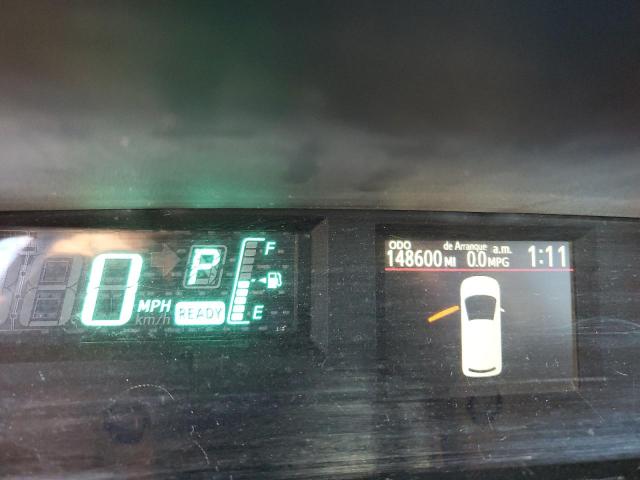 JTDKDTB37D1545280 - 2013 TOYOTA PRIUS C 红色 照片 9