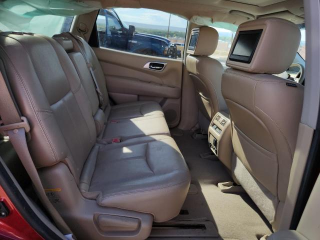 5N1AR2MN1EC630199 - 2014 NISSAN PATHFINDER S RED photo 10