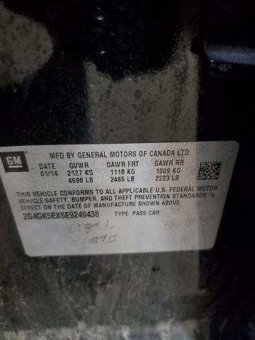 2G4GK5EX6E9249438 - 2014 BUICK REGAL 黑色 照片 12