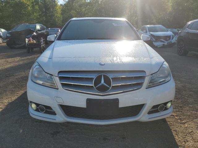 WDDGF8AB0DA749883 - 2013 MERCEDES-BENZ C 300 4MATIC WHITE photo 5