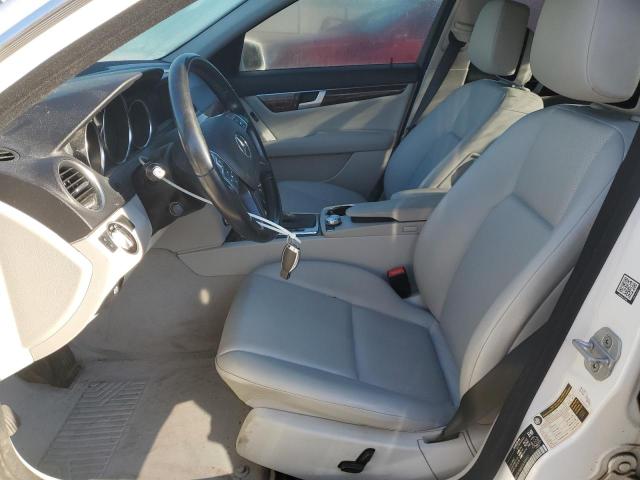 WDDGF8AB0DA749883 - 2013 MERCEDES-BENZ C 300 4MATIC WHITE photo 7
