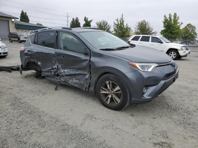 JTMRFREV3HD198849 - 2017 TOYOTA RAV4 XLE GRAY photo 4