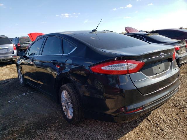 3FA6P0LU8ER246604 - 2014 FORD FUSION SE HYBRID BLACK photo 2