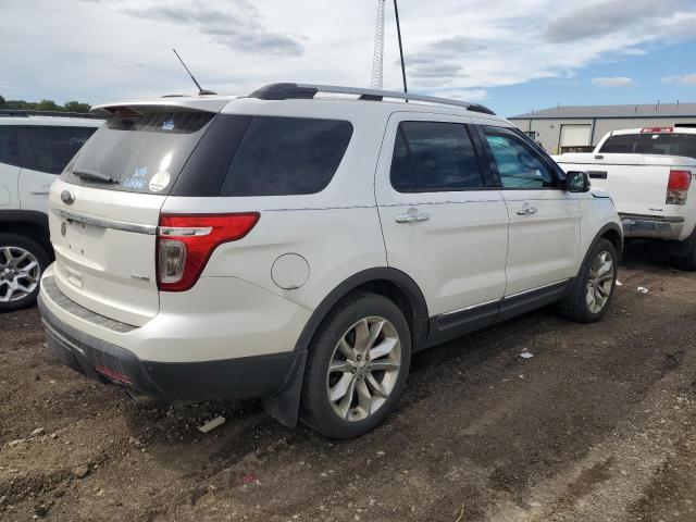 1FM5K8F8XEGA63399 - 2014 FORD EXPLORER LIMITED WHITE photo 3