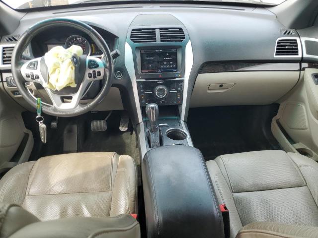 1FM5K8F8XEGA63399 - 2014 FORD EXPLORER LIMITED WHITE photo 8