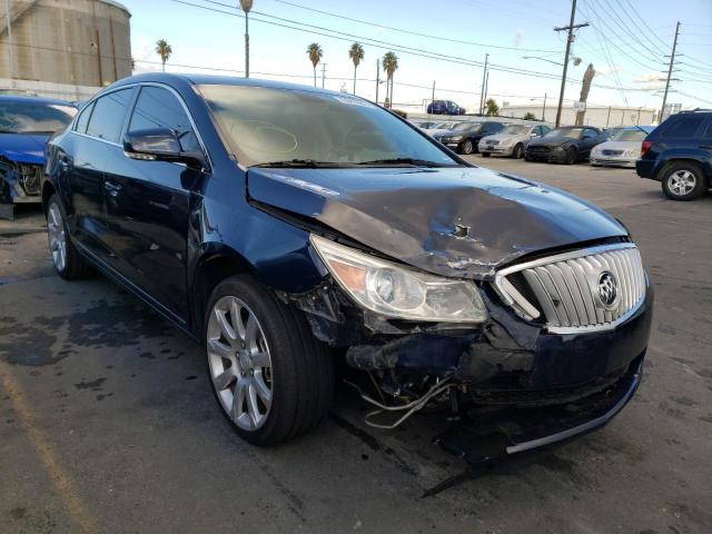 1G4GJ5E37CF274384 - 2012 BUICK LACROSSE TOURING BLUE photo 4