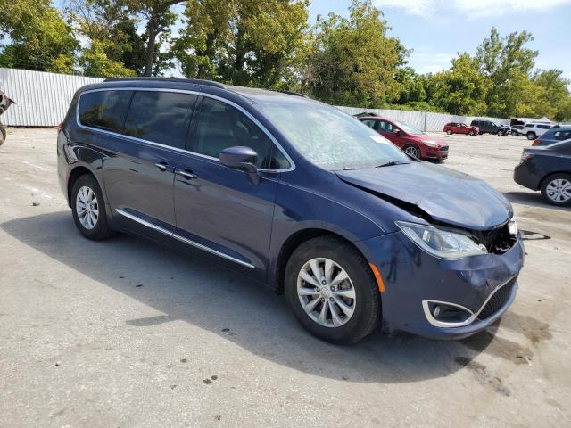 2C4RC1BG5HR519075 - 2017 CHRYSLER PACIFICA TOURING L BLUE photo 4