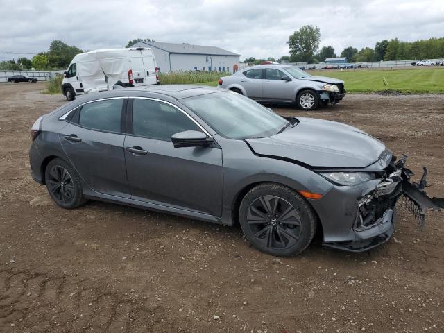 SHHFK7H50JU213755 - 2018 HONDA CIVIC EX GRAY photo 4