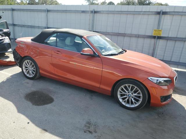 WBA1K5C53FV473726 - 2015 BMW 228 I ORANGE photo 4