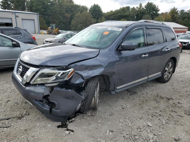 5N1AR2MM0DC675141 - 2013 NISSAN PATHFINDER S CHARCOAL photo 1