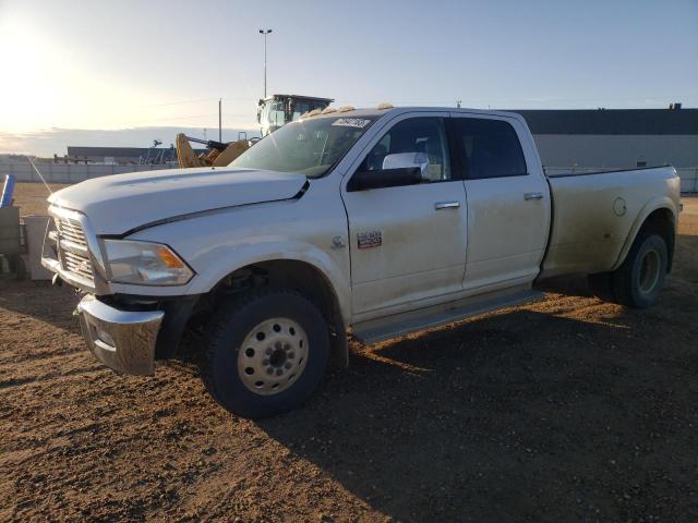 3C63DRJL3CG271270 - 2012 DODGE RAM 3500 LARAMIE WHITE photo 1