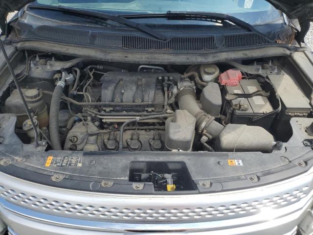 1FM5K8D84DGC91576 - 2013 FORD EXPLORER XLT შავი ფოტო 11