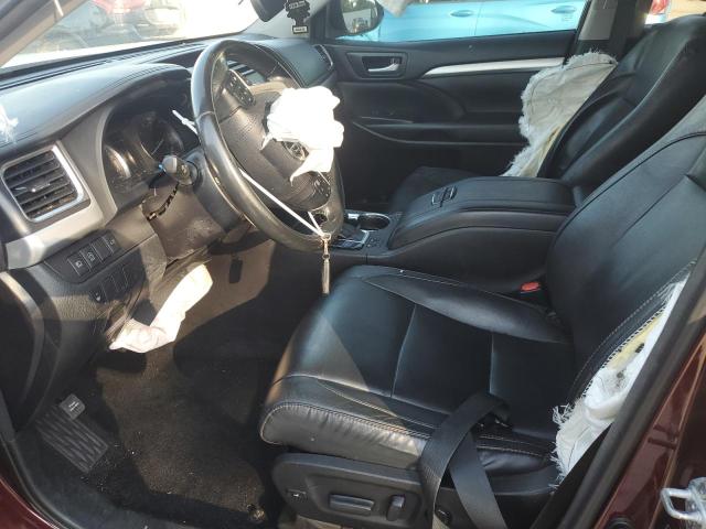 5TDKZRFHXJS250036 - 2018 TOYOTA HIGHLANDER SE Qırmızı foto 7