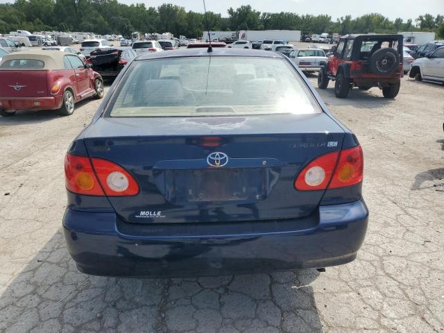 1NXBR32E44Z326323 - 2004 TOYOTA COROLLA CE BLUE photo 6