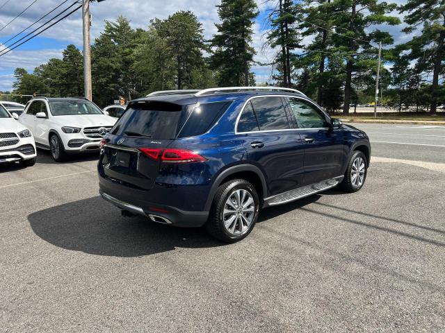 4JGFB4KB3LA071049 - 2020 MERCEDES-BENZ GLE 350 4MATIC BLUE photo 4