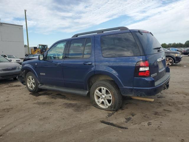 1FMEU73887UB24732 - 2007 FORD EXPLORER XLT Niebieski zdjęcie 2