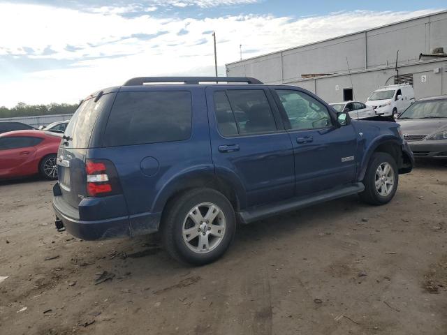 1FMEU73887UB24732 - 2007 FORD EXPLORER XLT Niebieski zdjęcie 3