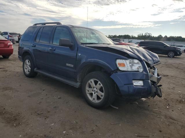 1FMEU73887UB24732 - 2007 FORD EXPLORER XLT Niebieski zdjęcie 4