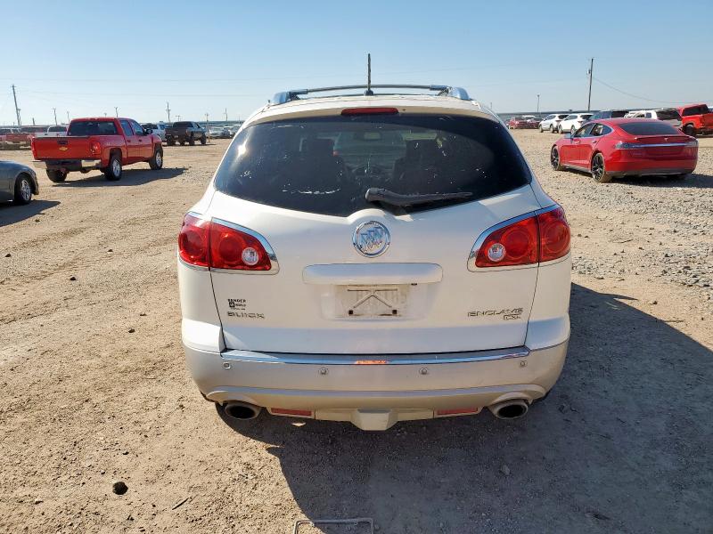 5GAER23D39J131924 - 2009 BUICK ENCLAVE CXL WHITE photo 6