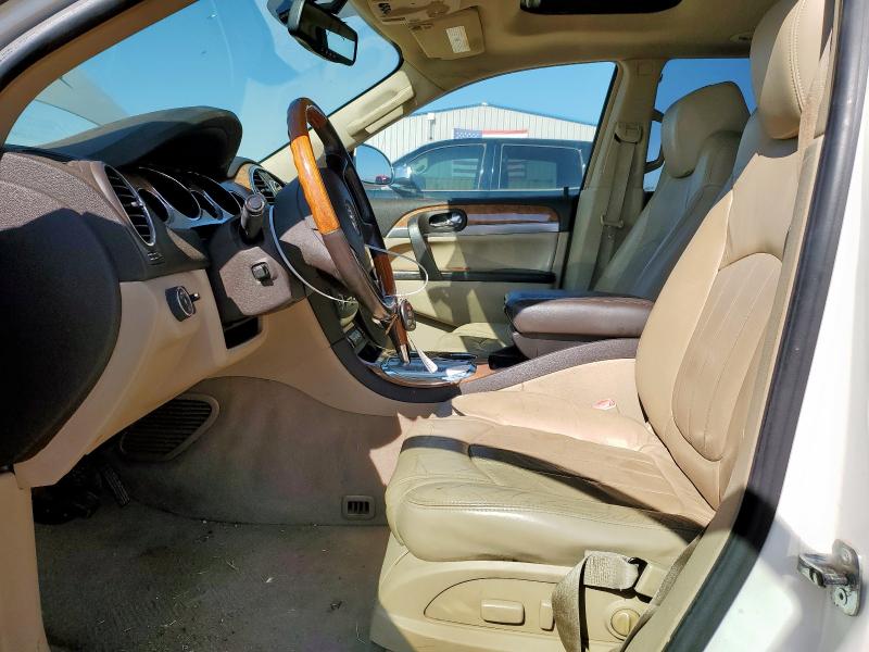 5GAER23D39J131924 - 2009 BUICK ENCLAVE CXL WHITE photo 7