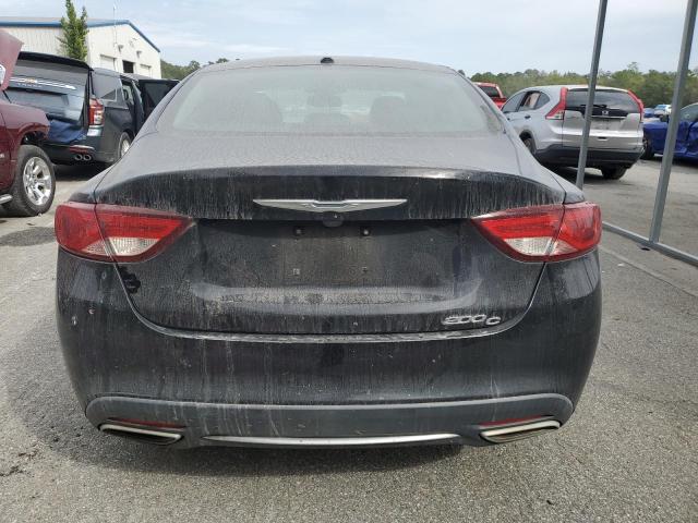 1C3CCCCG0FN669013 - 2015 CHRYSLER 200 C BLACK photo 6