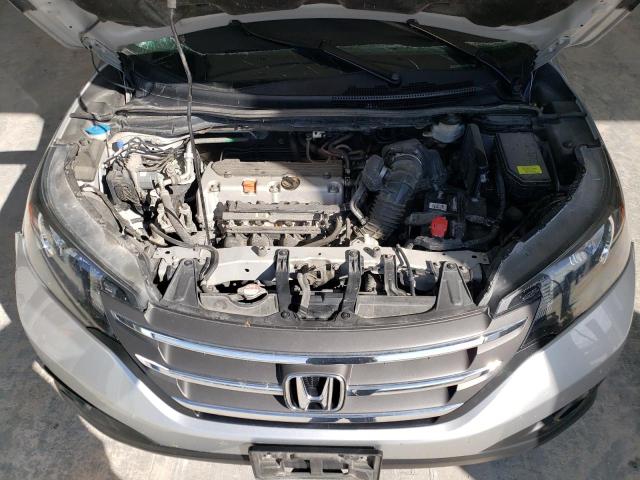 2HKRM4H75EH651980 - 2014 HONDA CR-V EXL SILVER photo 11