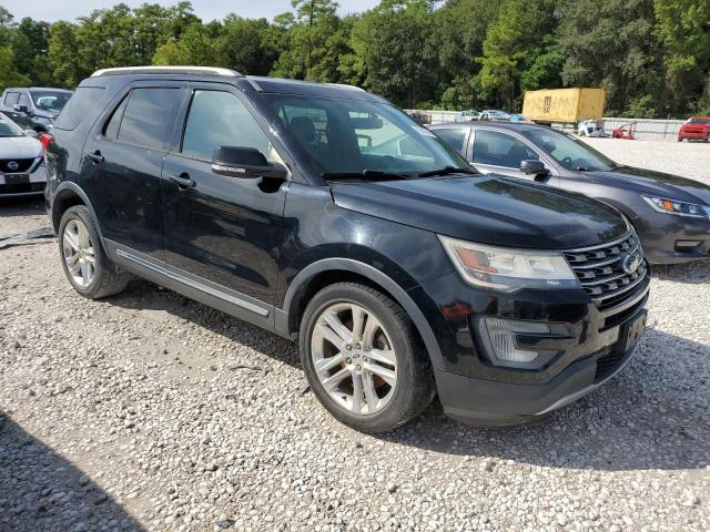 1FM5K7D82HGC89356 - 2017 FORD EXPLORER XLT BLACK photo 4