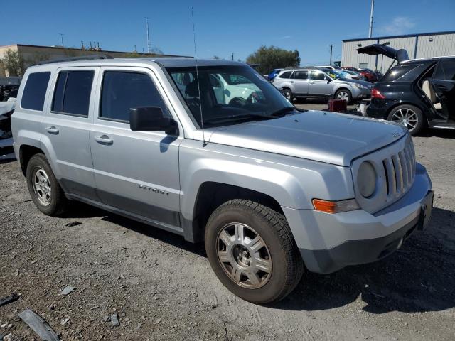 1C4NJRBB0ED569596 - 2014 JEEP PATRIOT SPORT SILVER photo 4