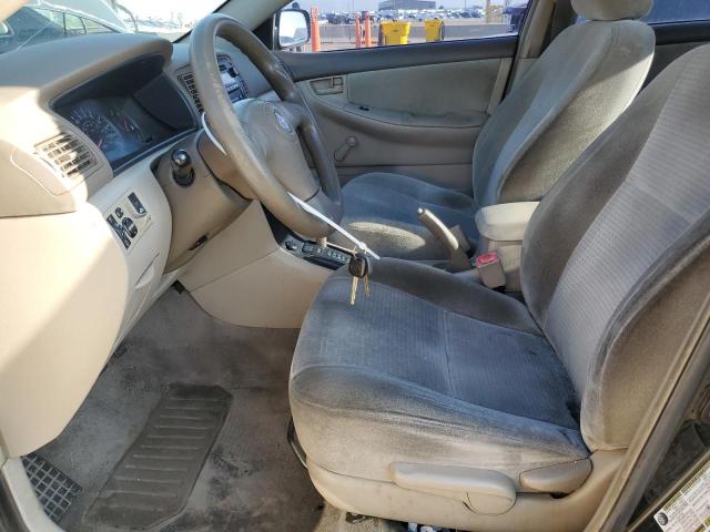 1NXBR32E85Z491048 - 2005 TOYOTA COROLLA CE BLACK photo 7