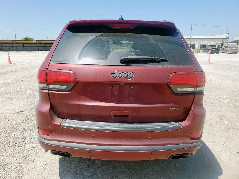 1C4RJEBG4LC373542 - 2020 JEEP GRAND CHER LIMITED ბურგუნდია ფოტო 6