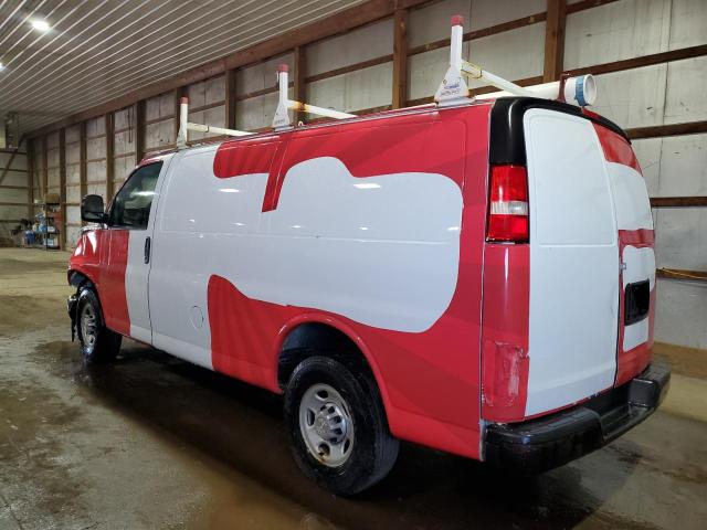 1GCWGAFFXH1123852 - 2017 CHEVROLET EXPRESS G2 RED photo 2