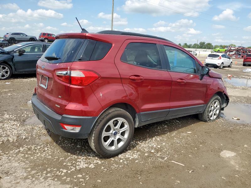 MAJ3S2GE4LC365858 - 2020 FORD ECOSPORT SE 红色 照片 3