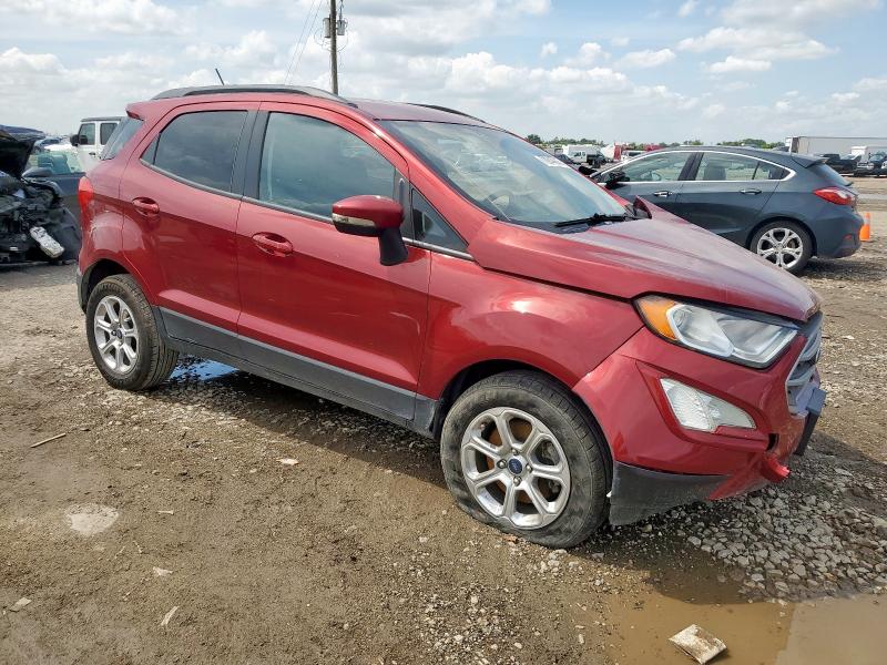 MAJ3S2GE4LC365858 - 2020 FORD ECOSPORT SE 红色 照片 4