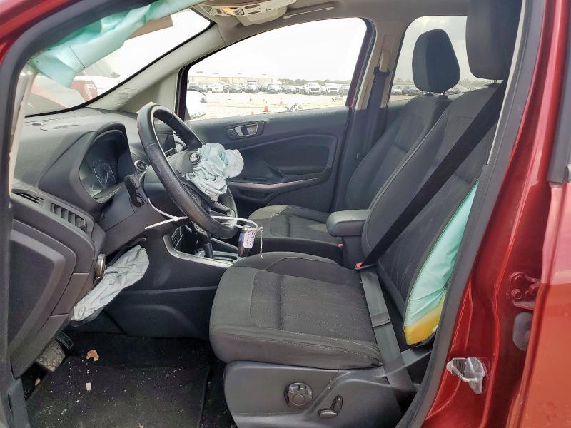 MAJ3S2GE4LC365858 - 2020 FORD ECOSPORT SE 红色 照片 7