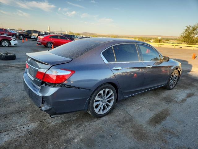 1HGCR2F54EA120565 - 2014 HONDA ACCORD SPORT GRAY photo 3