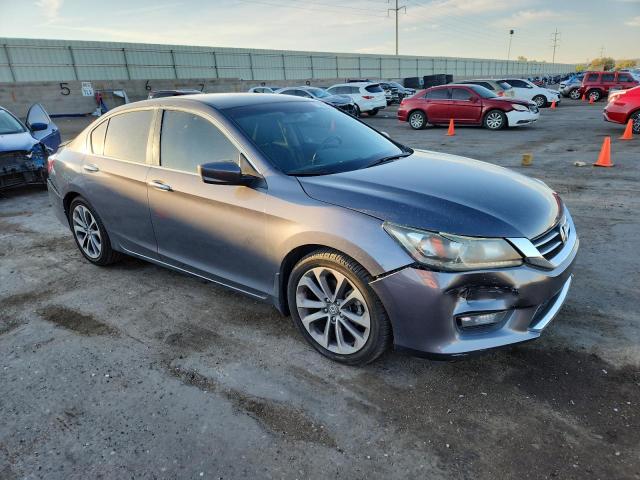 1HGCR2F54EA120565 - 2014 HONDA ACCORD SPORT GRAY photo 4