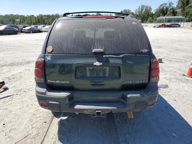 1GNDS13S732390349 - 2003 CHEVROLET TRAILBLAZE GREEN photo 6