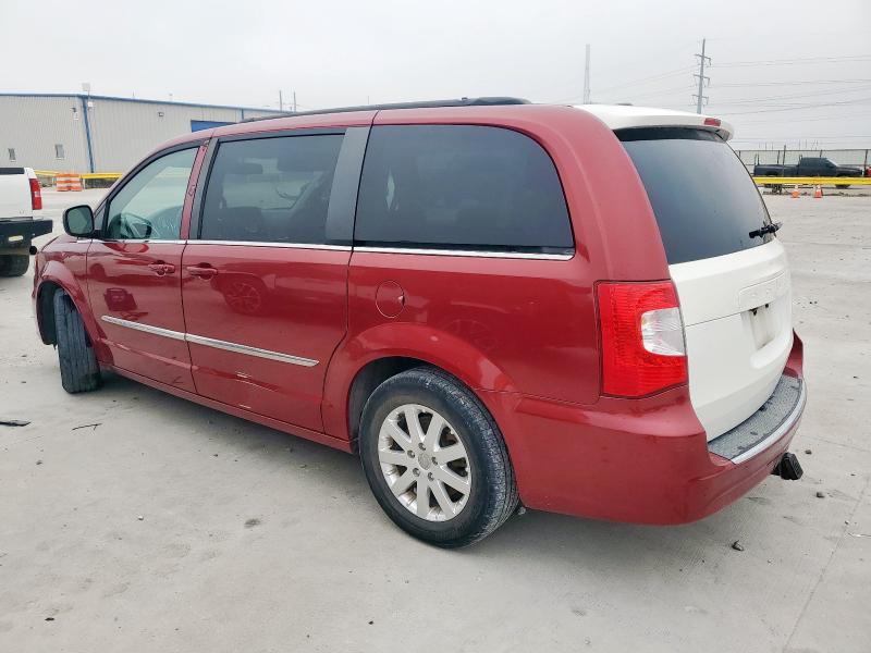 2C4RC1BGXDR712168 - 2013 CHRYSLER TOWN & COU TOURING 红色 照片 2