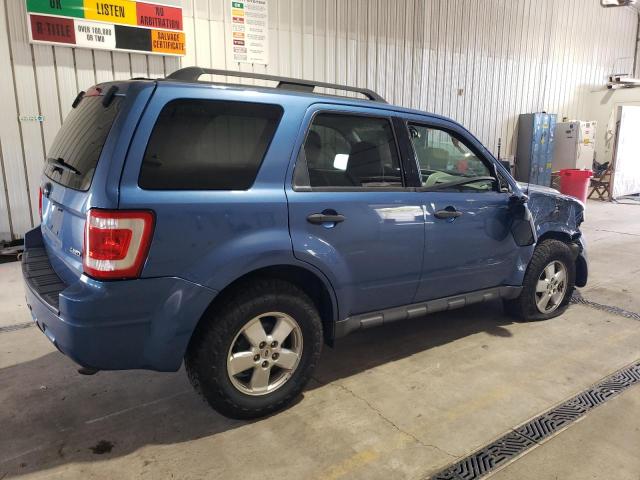 1FMCU93G39KB70719 - 2009 FORD ESCAPE XLT BLUE photo 3