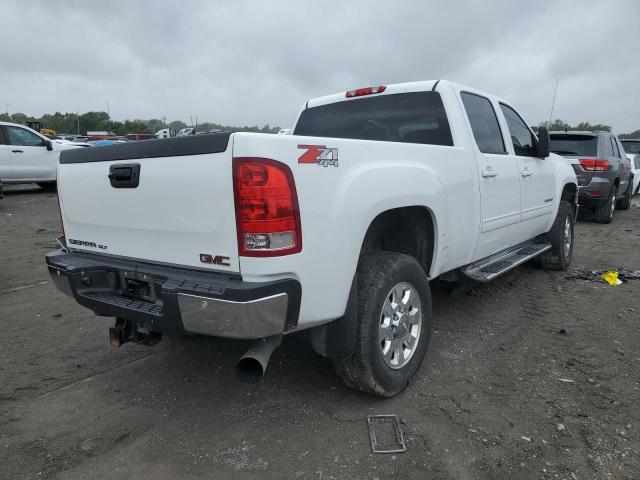 1GT121C86EF101666 - 2014 GMC SIERRA K2500 SLT WHITE photo 3