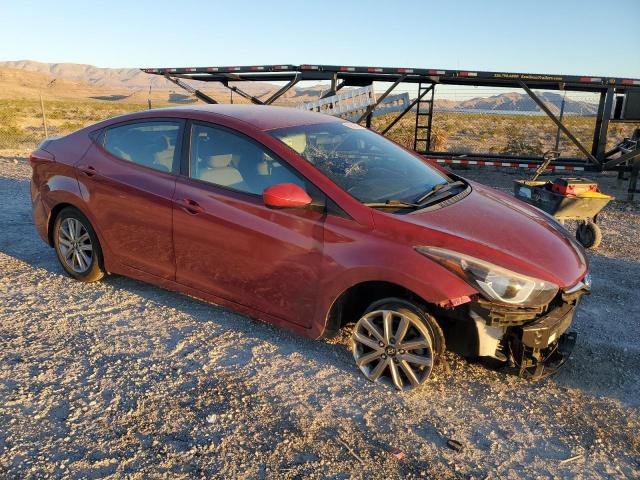 5NPDH4AEXGH749171 - 2016 HYUNDAI ELANTRA SE BURGUNDY photo 4