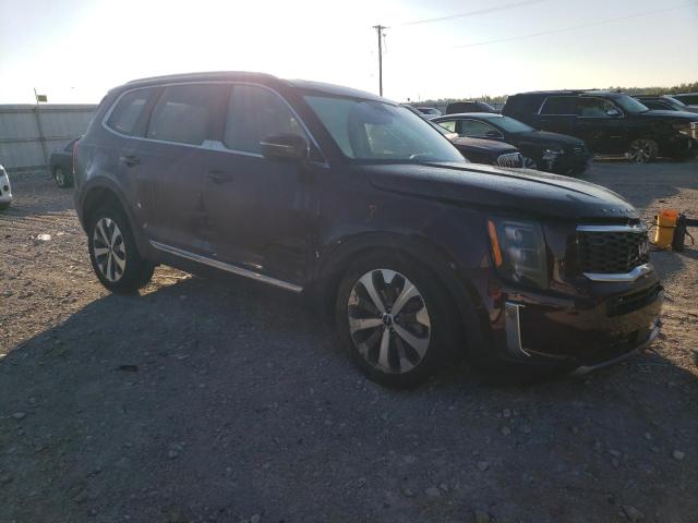 5XYP3DHC5NG311064 - 2022 KIA TELLURIDE EX BURGUNDY photo 4