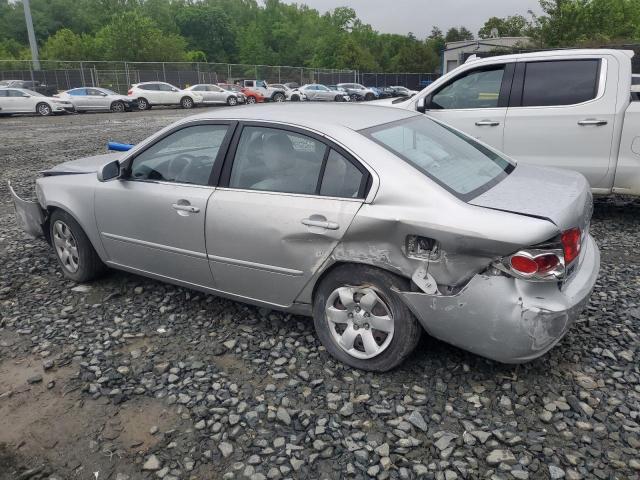 KNAGE123885202352 - 2008 KIA OPTIMA LX SILVER photo 2